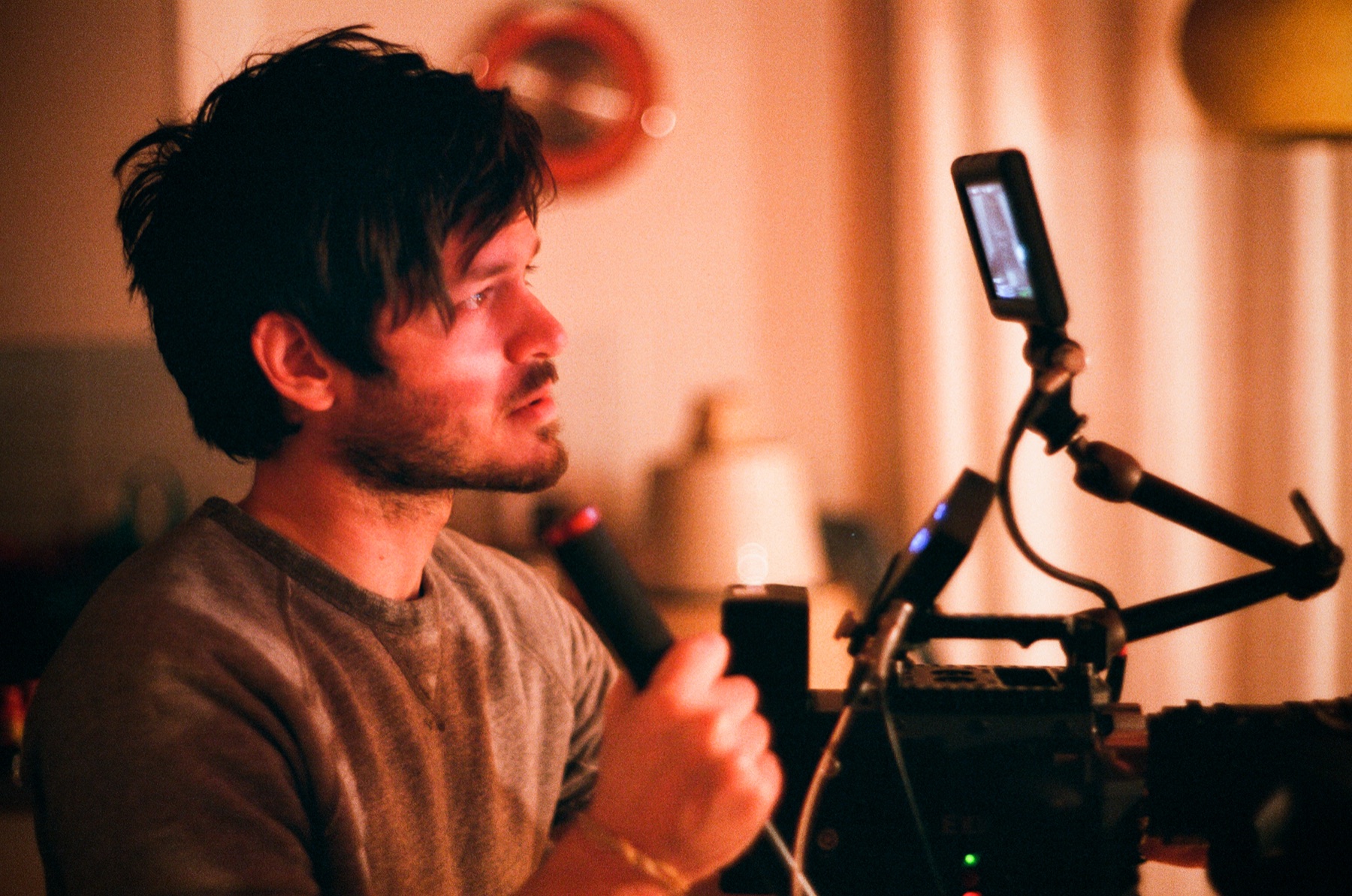 Jeff Ray behind the camera
